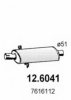 FIAT 7616112 Middle Silencer
